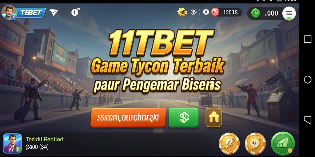 Gameplay Tycoon yang menarik dan menantang dalam 11TBET.