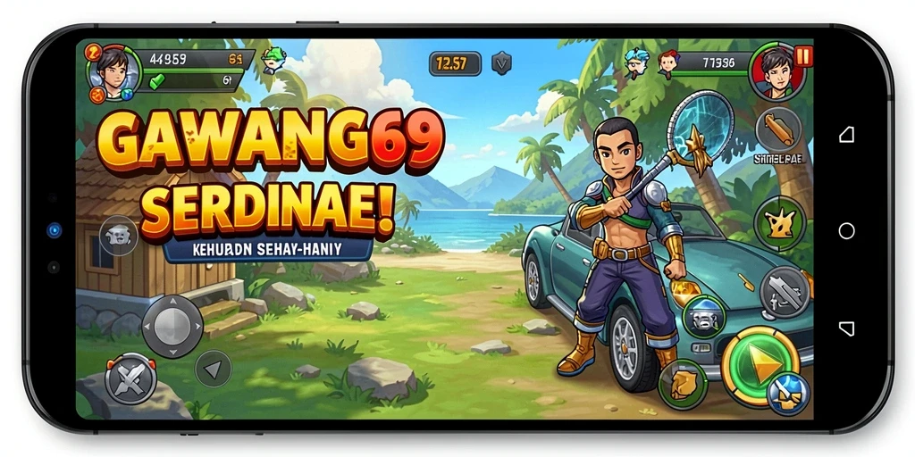Tampilan antarmuka utama GAWANG69 yang sederhana dan fungsional.
