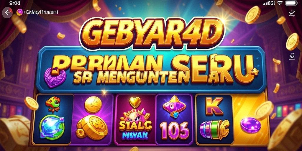 Screenshot gameplay <strong>GEBYAR4D</strong> yang menunjukkan momen kemenangan yang mendebarkan.