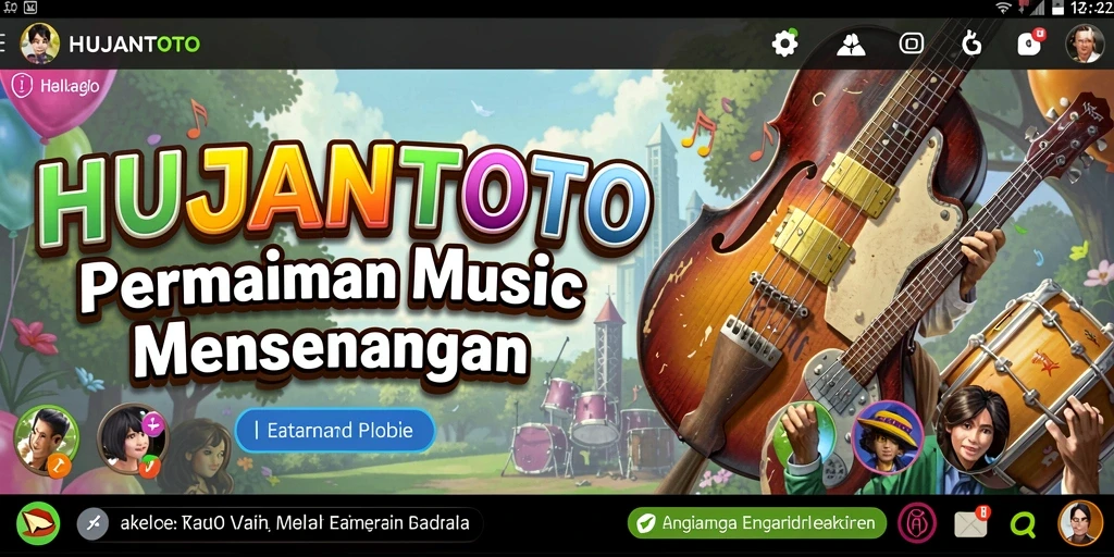 Screenshot utama HUJANTOTO menampilkan gameplay interaktif yang seru.