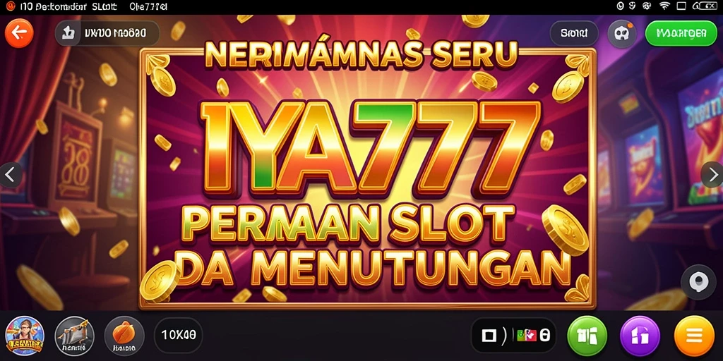 Gameplay menarik dari IYA777 dengan tema slot yang beragam.