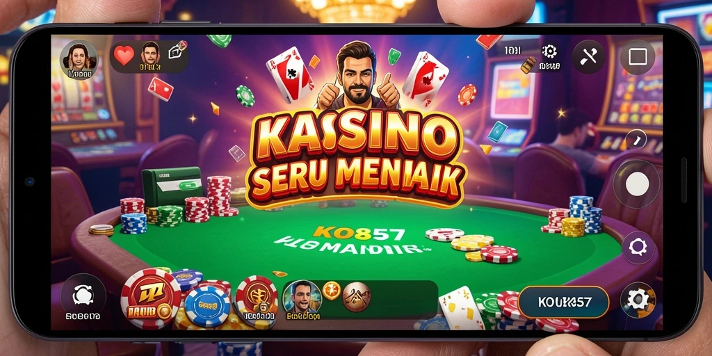 Screenshot KO857 menampilkan permainan Kasino yang mendebarkan dan grafis yang menarik.