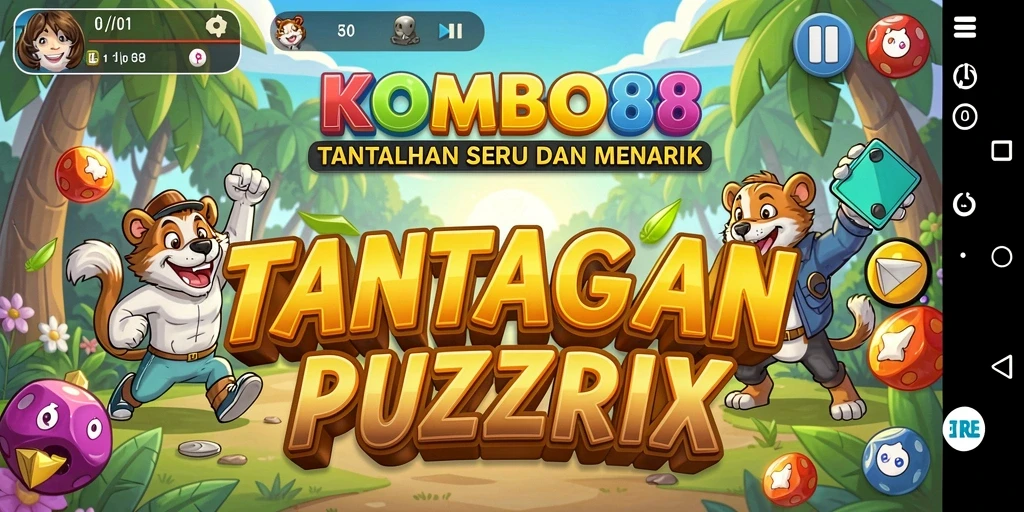 Screenshot gameplay menarik dari KOMBO88 yang menantang