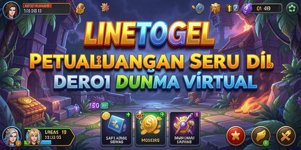 Tampilan gameplay LINETOGEL yang menarik dan dinamis.