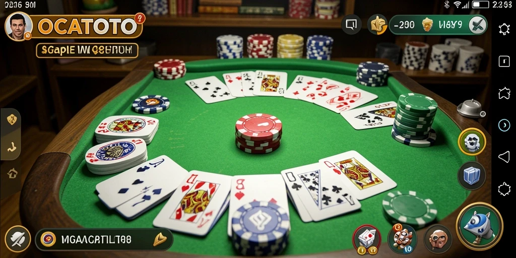 Gameplay seru OCATOTO yang penuh warna dan menantang.