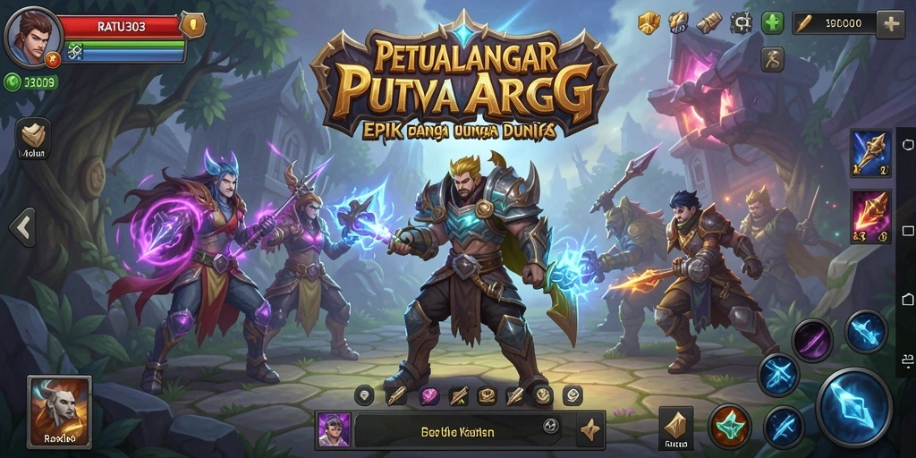Screenshot gameplay yang menampilkan aksi seru dalam <strong>RATU303</strong>.