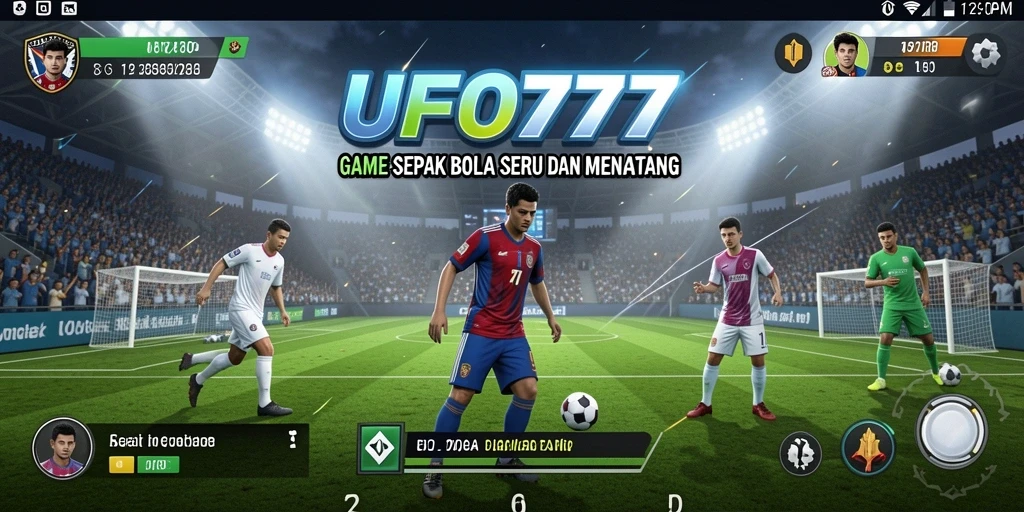 Tangkapan layar gameplay UFO777 yang menampilkan aksi seru di lapangan.